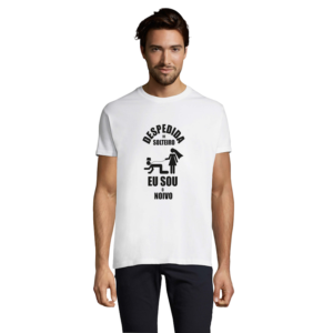 T-Shirts "Despedida de Solteiro. Eu sou o noivo"