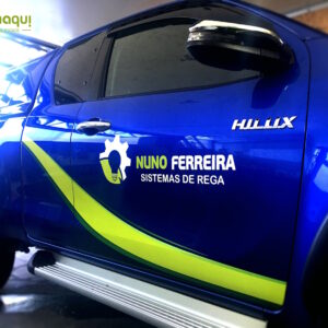 Decor de Viaturas para a empresas Nuno Ferreira Automatismos